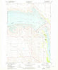 Oahe Dam South Dakota Historical topographic map, 1:24000 scale, 7.5 X 7.5 Minute, Year 1973