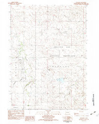 Oelrichs South Dakota Historical topographic map, 1:25000 scale, 7.5 X 7.5 Minute, Year 1982