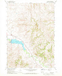 Oglala South Dakota Historical topographic map, 1:24000 scale, 7.5 X 7.5 Minute, Year 1967
