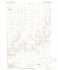 Okobojo NE South Dakota Historical topographic map, 1:24000 scale, 7.5 X 7.5 Minute, Year 1965