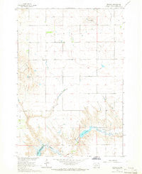 Okobojo South Dakota Historical topographic map, 1:24000 scale, 7.5 X 7.5 Minute, Year 1965