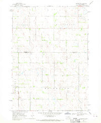 Oldham NW South Dakota Historical topographic map, 1:24000 scale, 7.5 X 7.5 Minute, Year 1968