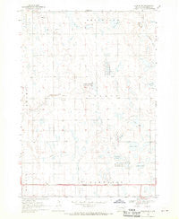 Oldham SW South Dakota Historical topographic map, 1:24000 scale, 7.5 X 7.5 Minute, Year 1968