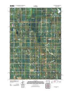 Oldham NW South Dakota Historical topographic map, 1:24000 scale, 7.5 X 7.5 Minute, Year 2012