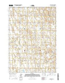 Oldham SW South Dakota Current topographic map, 1:24000 scale, 7.5 X 7.5 Minute, Year 2015