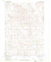 Olsonville NW South Dakota Historical topographic map, 1:24000 scale, 7.5 X 7.5 Minute, Year 1969