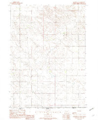 Olsonville SE South Dakota Historical topographic map, 1:24000 scale, 7.5 X 7.5 Minute, Year 1982
