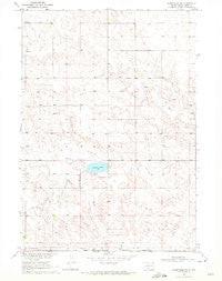 Olsonville SW South Dakota Historical topographic map, 1:24000 scale, 7.5 X 7.5 Minute, Year 1969