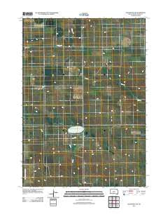 Olsonville SW South Dakota Historical topographic map, 1:24000 scale, 7.5 X 7.5 Minute, Year 2012