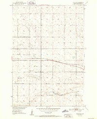 Onaka SW South Dakota Historical topographic map, 1:24000 scale, 7.5 X 7.5 Minute, Year 1952