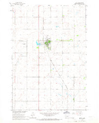 Onaka South Dakota Historical topographic map, 1:24000 scale, 7.5 X 7.5 Minute, Year 1965