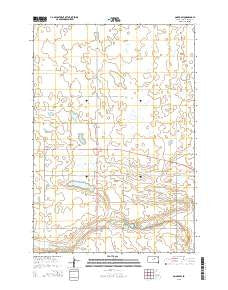 Onaka SW South Dakota Current topographic map, 1:24000 scale, 7.5 X 7.5 Minute, Year 2015