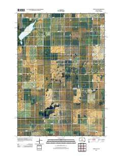 Onida SW South Dakota Historical topographic map, 1:24000 scale, 7.5 X 7.5 Minute, Year 2012