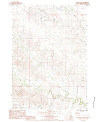 Opal East SW South Dakota Historical topographic map, 1:24000 scale, 7.5 X 7.5 Minute, Year 1983