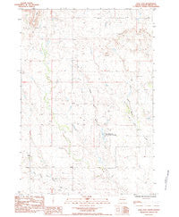 Opal East South Dakota Historical topographic map, 1:24000 scale, 7.5 X 7.5 Minute, Year 1983