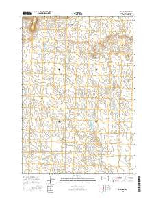 Opal East South Dakota Current topographic map, 1:24000 scale, 7.5 X 7.5 Minute, Year 2015