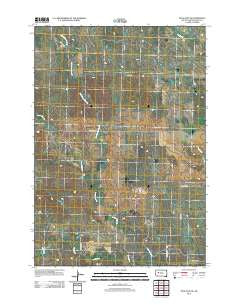 Opal East SE South Dakota Historical topographic map, 1:24000 scale, 7.5 X 7.5 Minute, Year 2012