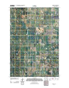 Ordway South Dakota Historical topographic map, 1:24000 scale, 7.5 X 7.5 Minute, Year 2012