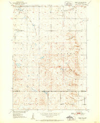 Orient NW South Dakota Historical topographic map, 1:24000 scale, 7.5 X 7.5 Minute, Year 1951