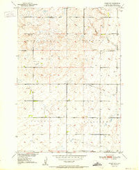 Orient SW South Dakota Historical topographic map, 1:24000 scale, 7.5 X 7.5 Minute, Year 1951