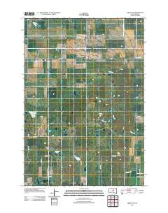 Orient NW South Dakota Historical topographic map, 1:24000 scale, 7.5 X 7.5 Minute, Year 2012