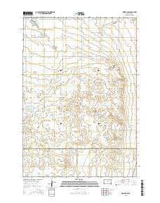 Orient NW South Dakota Current topographic map, 1:24000 scale, 7.5 X 7.5 Minute, Year 2015