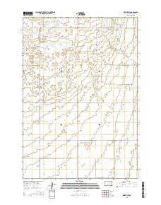 Orient SW South Dakota Current topographic map, 1:24000 scale, 7.5 X 7.5 Minute, Year 2015