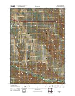 Owanka South Dakota Historical topographic map, 1:24000 scale, 7.5 X 7.5 Minute, Year 2012