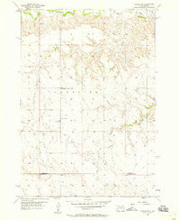 Owanka NE South Dakota Historical topographic map, 1:24000 scale, 7.5 X 7.5 Minute, Year 1957