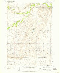 Owanka NW South Dakota Historical topographic map, 1:24000 scale, 7.5 X 7.5 Minute, Year 1957