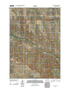 Owanka SW South Dakota Historical topographic map, 1:24000 scale, 7.5 X 7.5 Minute, Year 2012