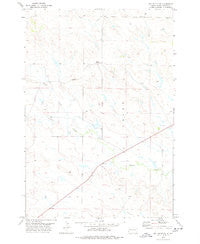 Owl Butte NE South Dakota Historical topographic map, 1:24000 scale, 7.5 X 7.5 Minute, Year 1978