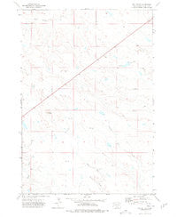 Owl Butte South Dakota Historical topographic map, 1:24000 scale, 7.5 X 7.5 Minute, Year 1973