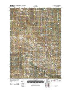 Owl Butte South Dakota Historical topographic map, 1:24000 scale, 7.5 X 7.5 Minute, Year 2012