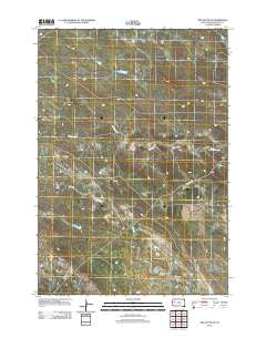 Owl Butte SE South Dakota Historical topographic map, 1:24000 scale, 7.5 X 7.5 Minute, Year 2012