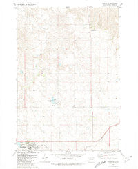 Parade SW South Dakota Historical topographic map, 1:24000 scale, 7.5 X 7.5 Minute, Year 1981