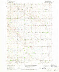Parker SW South Dakota Historical topographic map, 1:24000 scale, 7.5 X 7.5 Minute, Year 1968