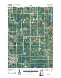 Parkston South Dakota Historical topographic map, 1:24000 scale, 7.5 X 7.5 Minute, Year 2012