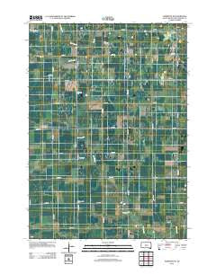 Parkston SE South Dakota Historical topographic map, 1:24000 scale, 7.5 X 7.5 Minute, Year 2012
