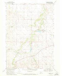 Parmelee South Dakota Historical topographic map, 1:24000 scale, 7.5 X 7.5 Minute, Year 1969