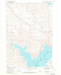Patch Skin Buttes SW South Dakota Historical topographic map, 1:24000 scale, 7.5 X 7.5 Minute, Year 1969
