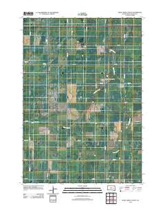 Pearl Creek Colony South Dakota Historical topographic map, 1:24000 scale, 7.5 X 7.5 Minute, Year 2012