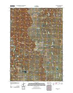 Pedro SE South Dakota Historical topographic map, 1:24000 scale, 7.5 X 7.5 Minute, Year 2012