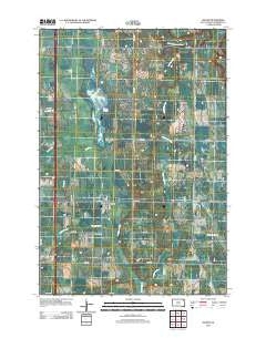 Peever South Dakota Historical topographic map, 1:24000 scale, 7.5 X 7.5 Minute, Year 2012