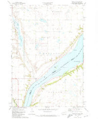 Peever NE South Dakota Historical topographic map, 1:24000 scale, 7.5 X 7.5 Minute, Year 1971