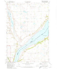 Peever NE South Dakota Historical topographic map, 1:24000 scale, 7.5 X 7.5 Minute, Year 1971