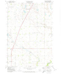 Peever NW South Dakota Historical topographic map, 1:24000 scale, 7.5 X 7.5 Minute, Year 1971