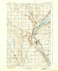 Peever Minnesota Historical topographic map, 1:62500 scale, 15 X 15 Minute, Year 1918