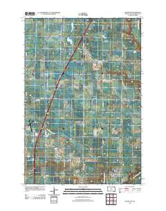 Peever NW South Dakota Historical topographic map, 1:24000 scale, 7.5 X 7.5 Minute, Year 2012