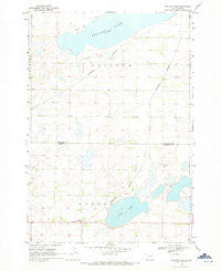 Pelican Lake South Dakota Historical topographic map, 1:24000 scale, 7.5 X 7.5 Minute, Year 1969